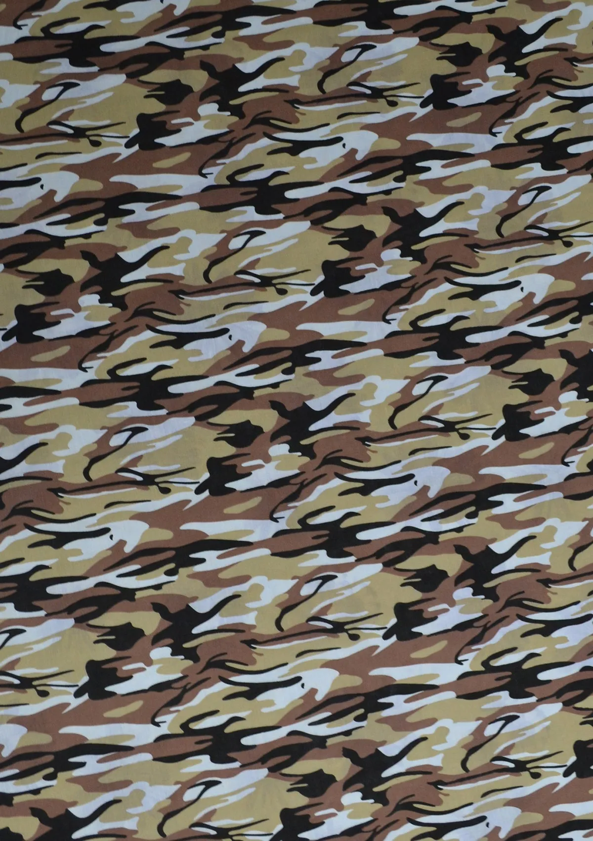 100% 45" Printed Polycotton Camouflage Print Fabric Craft/dress/facemask Use D#64
