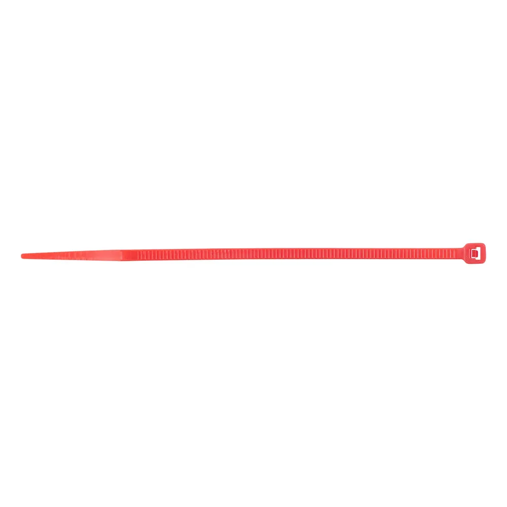 1000 Pc Bag Red Nylon 4" Cable Zip Ties Self Locking Head UV Heat Crafts Home