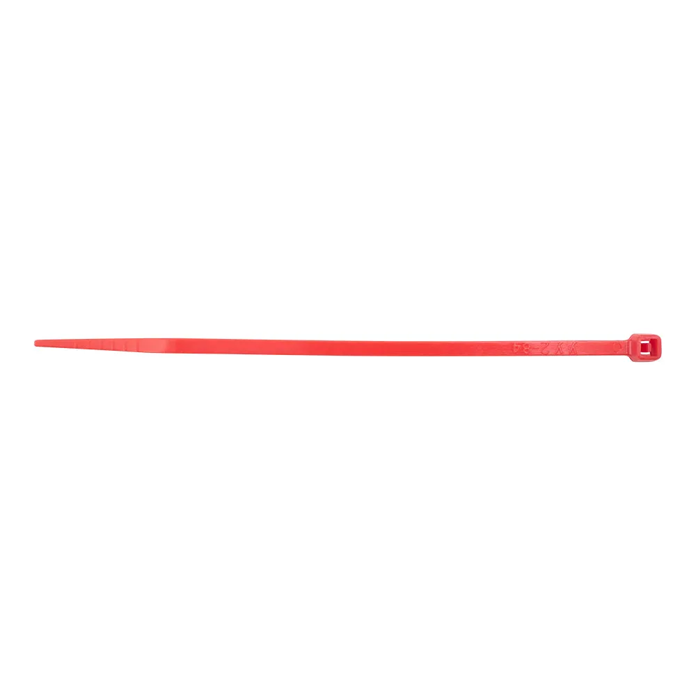 1000 Pc Bag Red Nylon 4" Cable Zip Ties Self Locking Head UV Heat Crafts Home