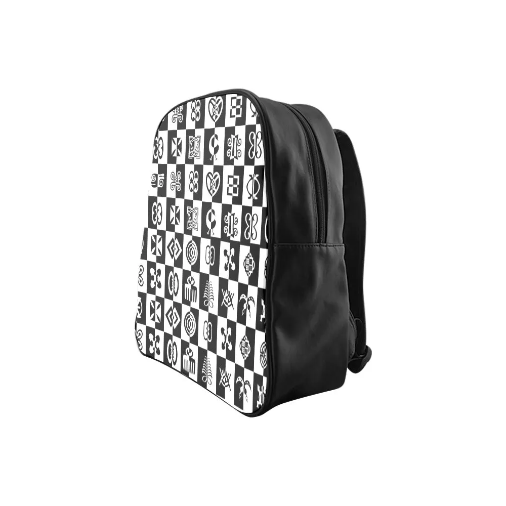 ADINKRA School Backpack (Medium)