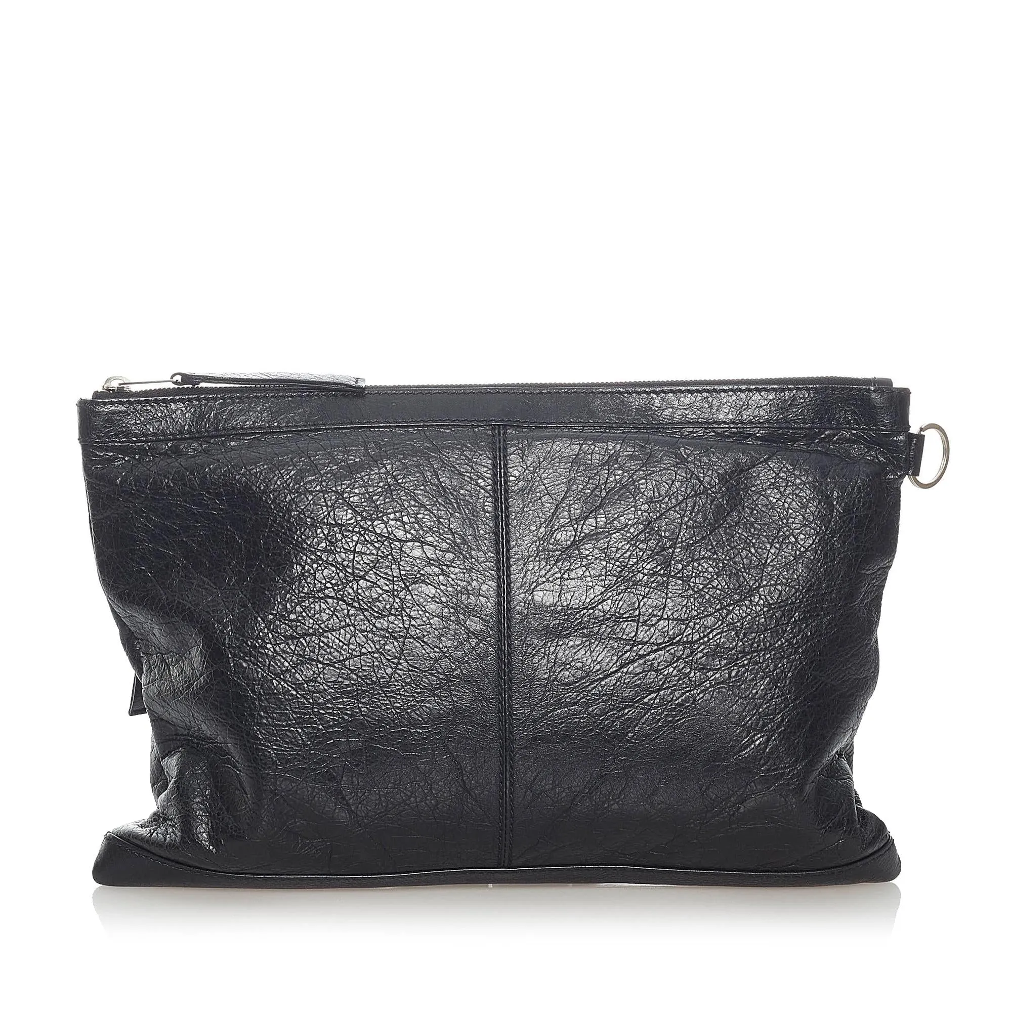 Balenciaga Motocross Classic Clip Clutch Bag (SHG-32738)