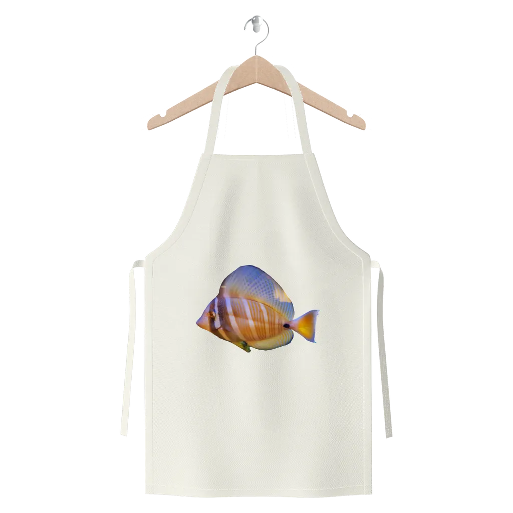 Beautiful Colored Fish Premium Jersey Apron