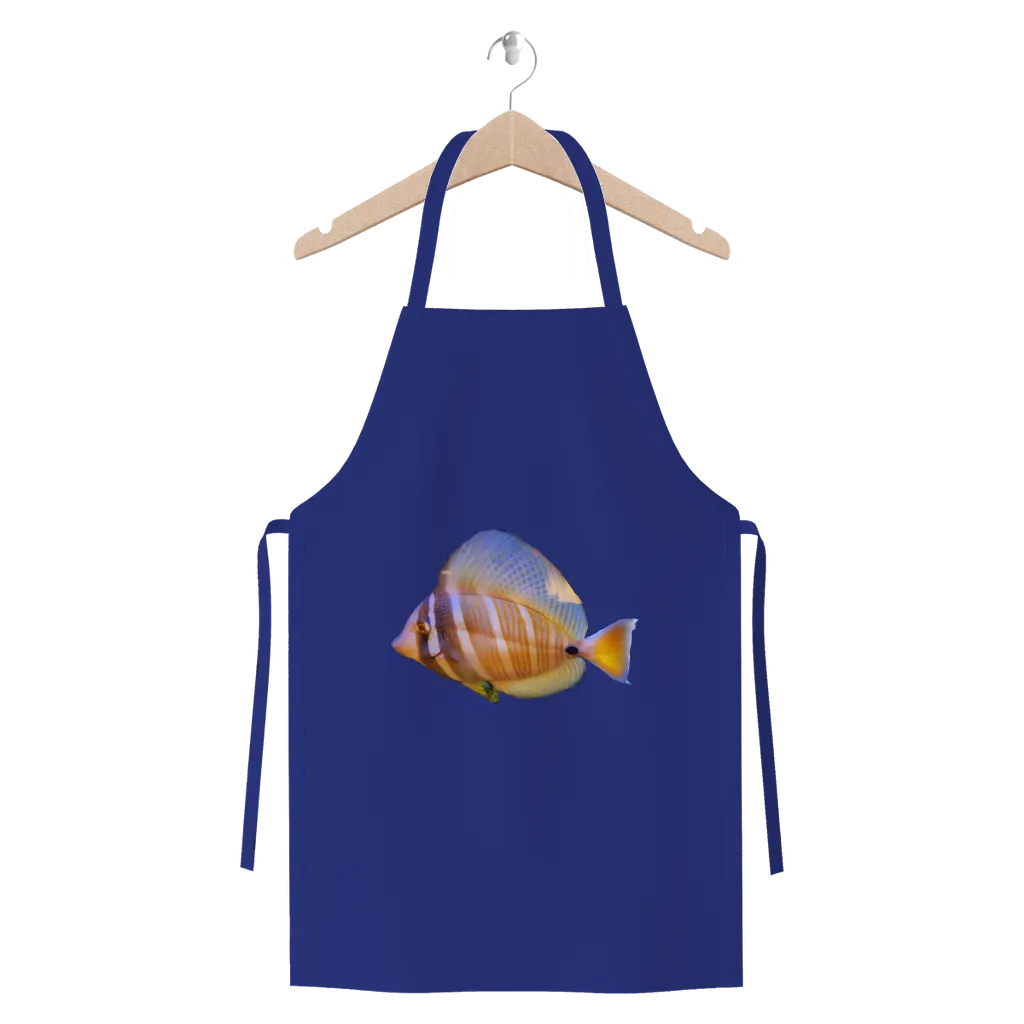 Beautiful Colored Fish Premium Jersey Apron