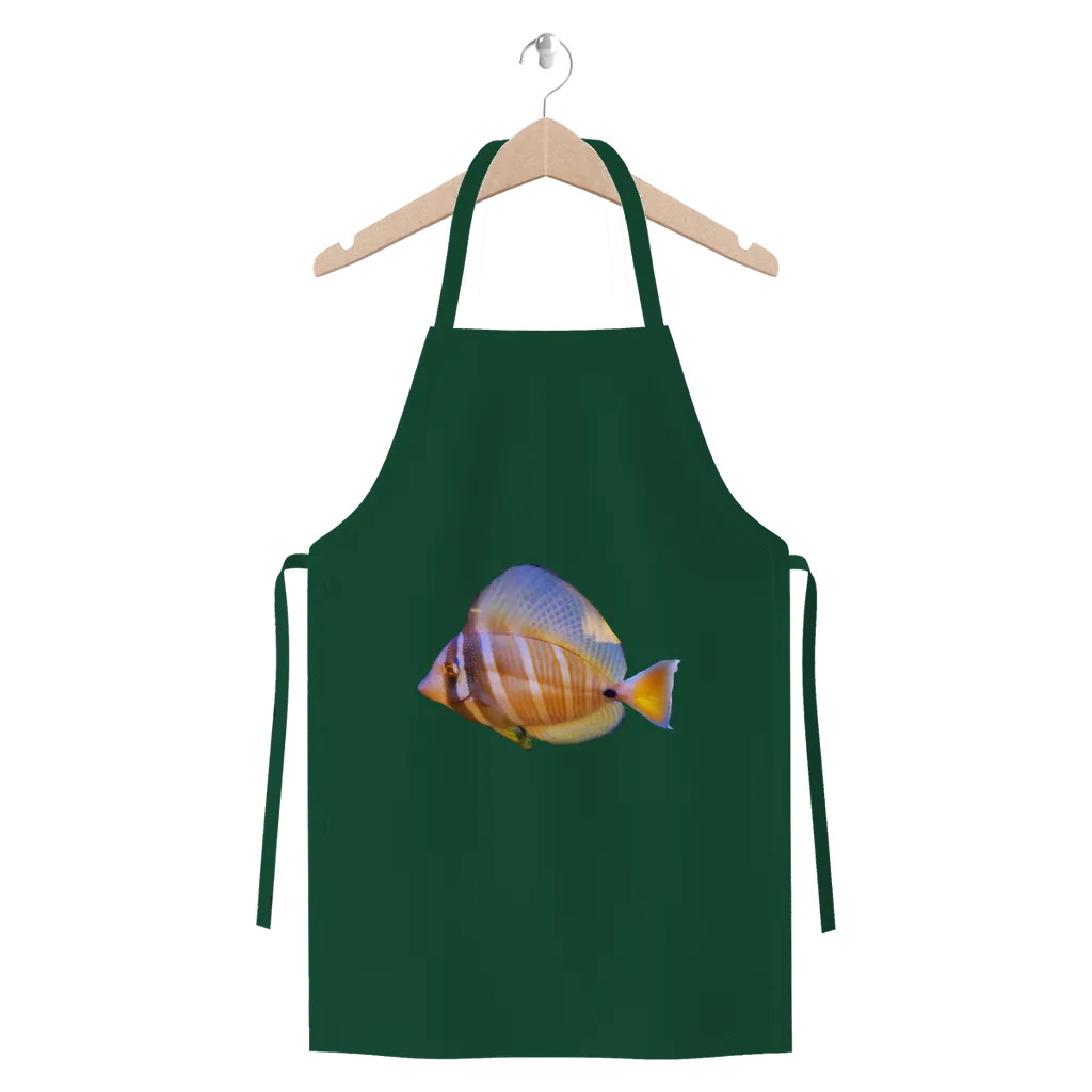 Beautiful Colored Fish Premium Jersey Apron