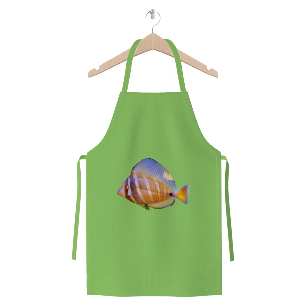 Beautiful Colored Fish Premium Jersey Apron