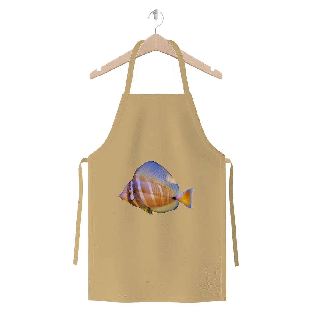 Beautiful Colored Fish Premium Jersey Apron