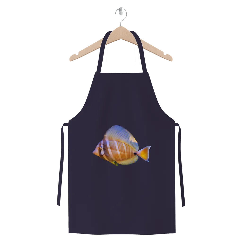 Beautiful Colored Fish Premium Jersey Apron