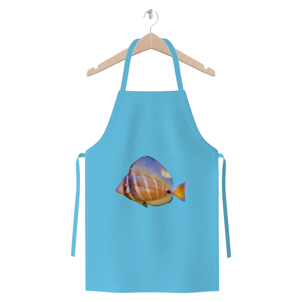 Beautiful Colored Fish Premium Jersey Apron