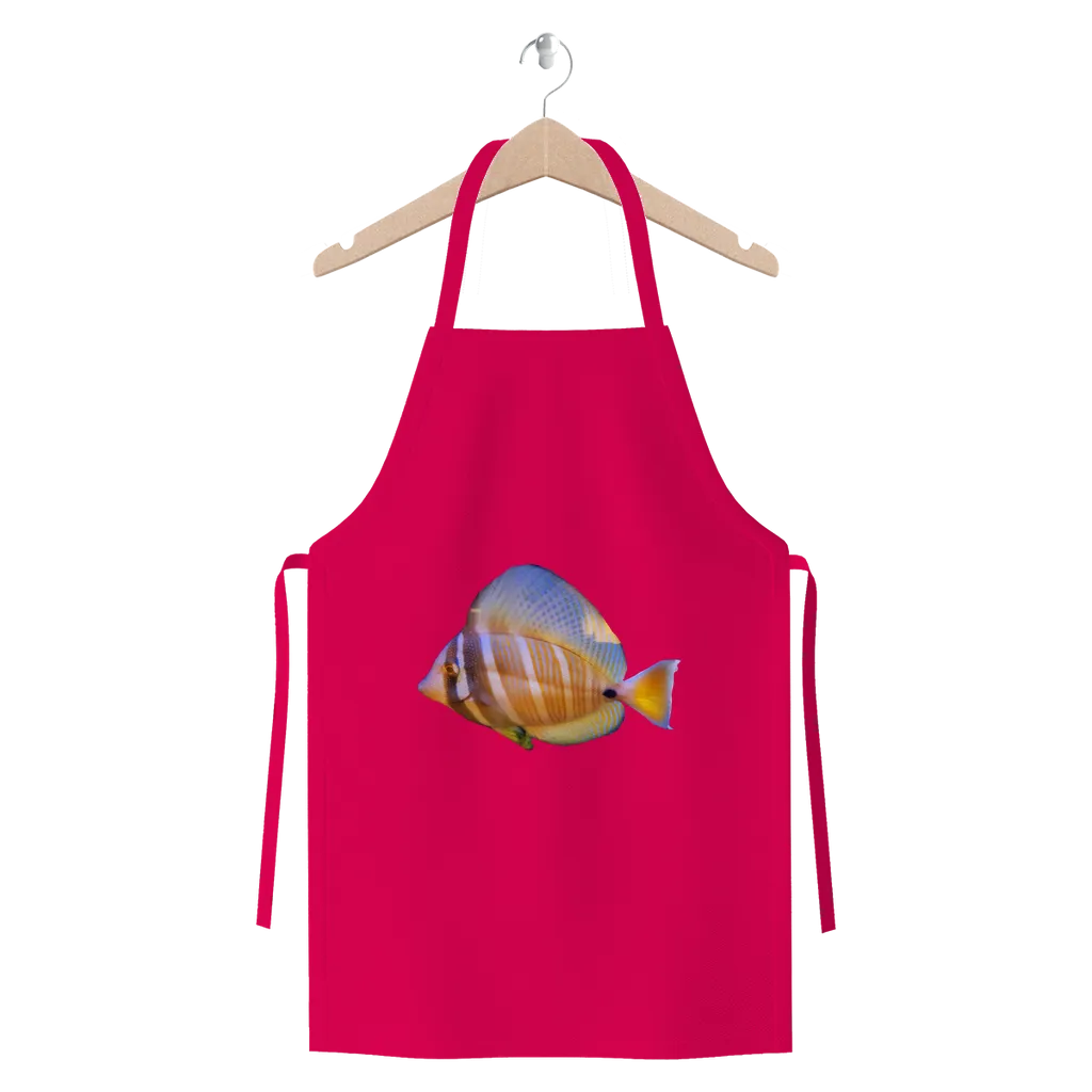Beautiful Colored Fish Premium Jersey Apron