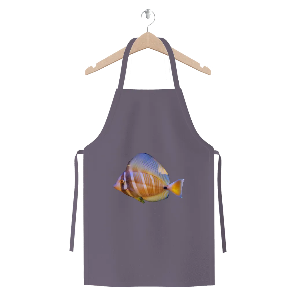 Beautiful Colored Fish Premium Jersey Apron