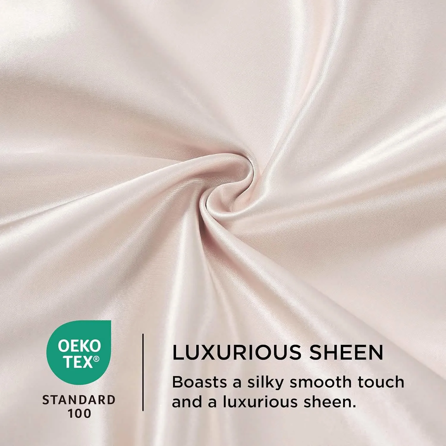 Bedsure Satin Duvet Cover Set