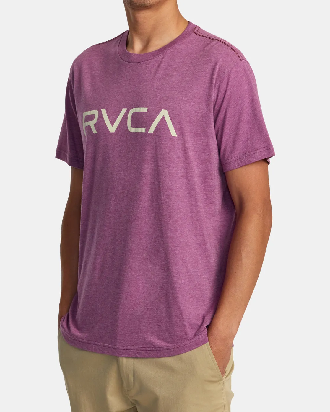 Big RVCA Tee - Light Purple