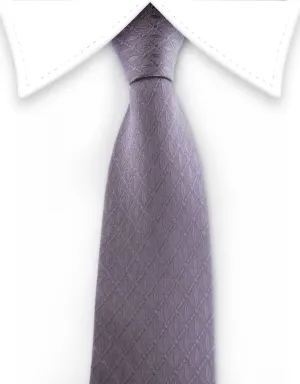 Boy's Charcoal Gray Silk Tie