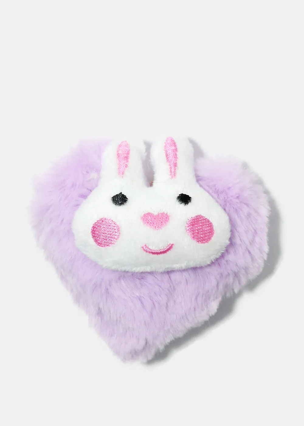 Fuzzy Bunny Keychain
