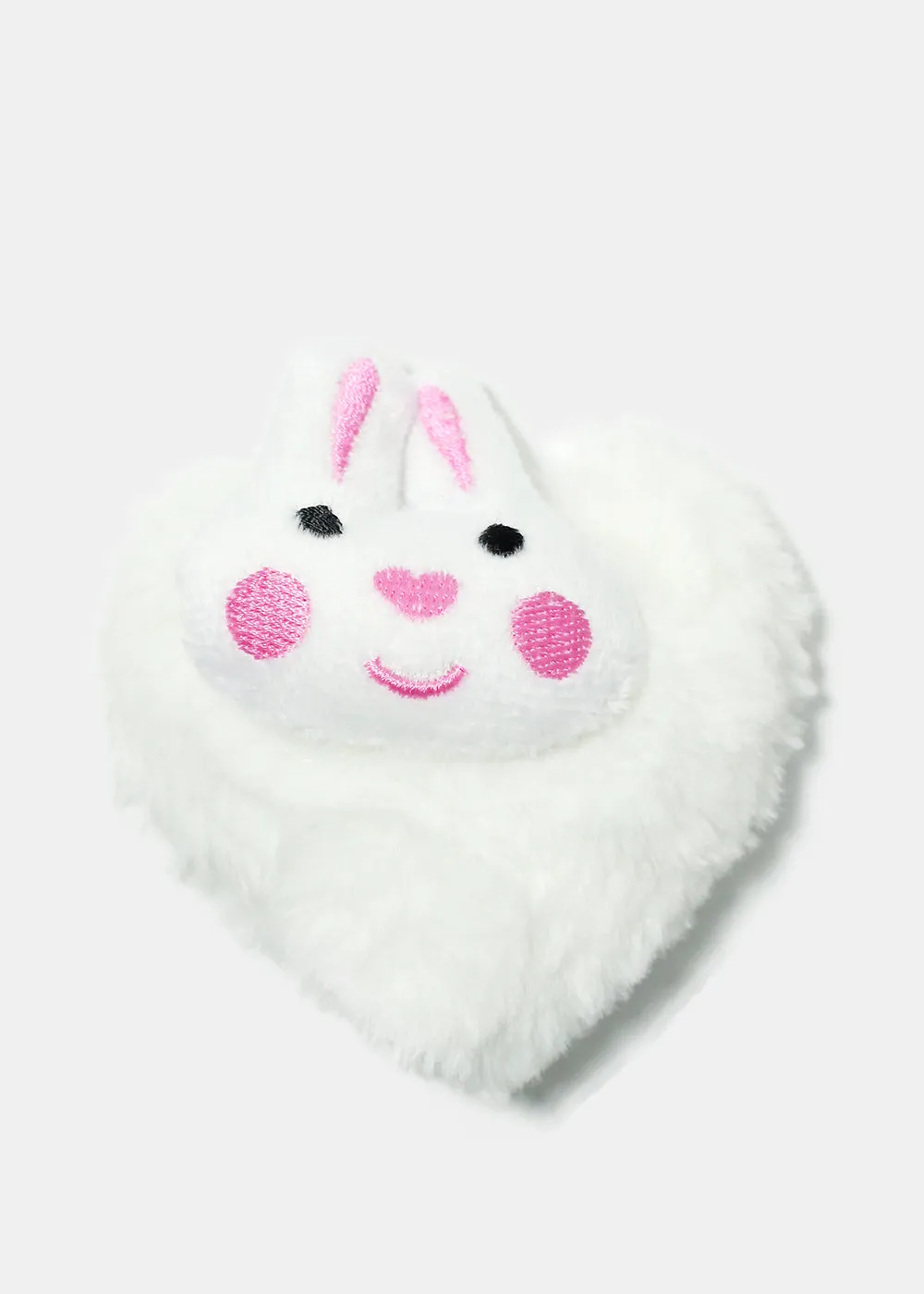 Fuzzy Bunny Keychain