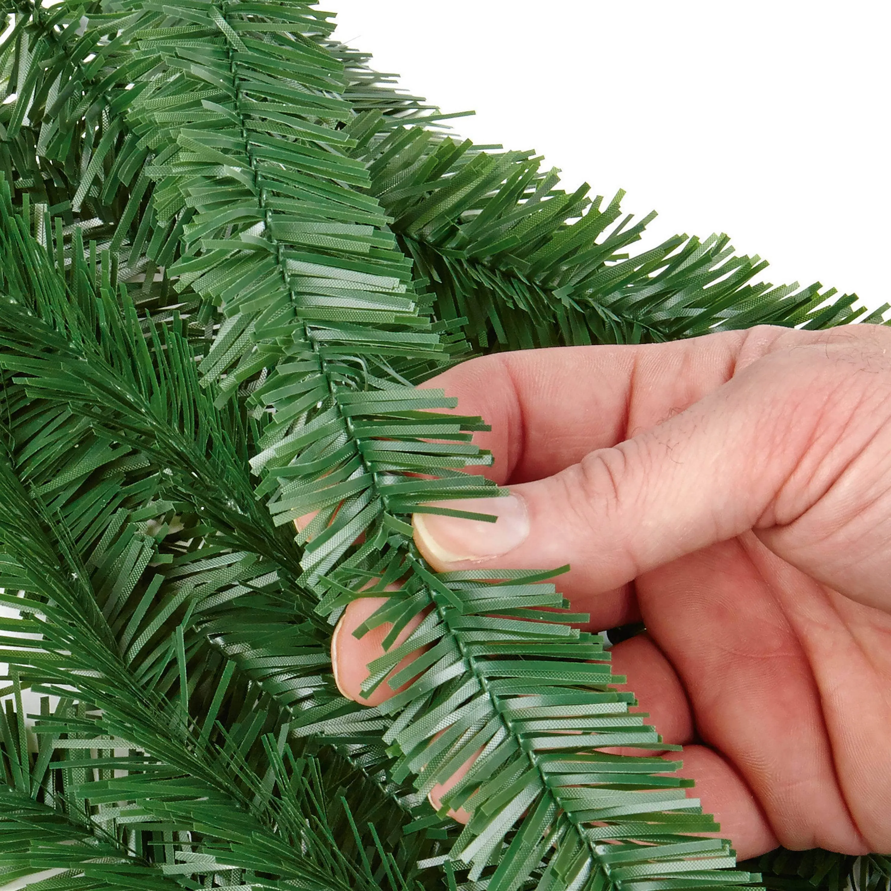 Green PVC Garland Ties - 30cm