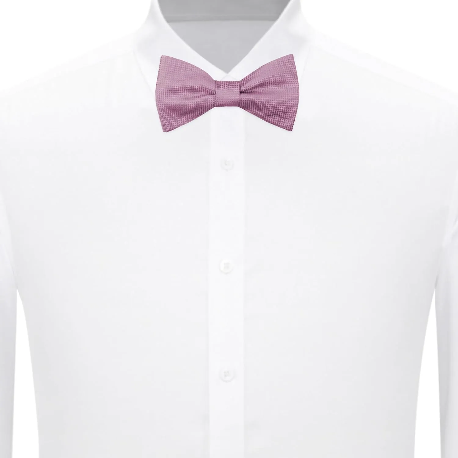 Jacob Alexander Men's Woven Subtle Mini Squares Adjustable Self-Tie Bow Tie