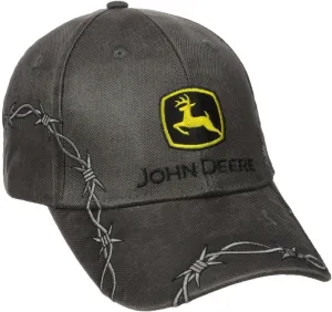 John Deere NCAA mens Waxed Canvas Embroidery