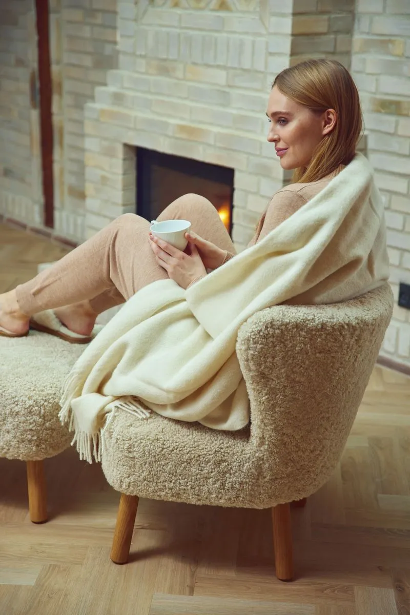 Julia Throw | Alpaca/lambswool mix | 140x240 cm