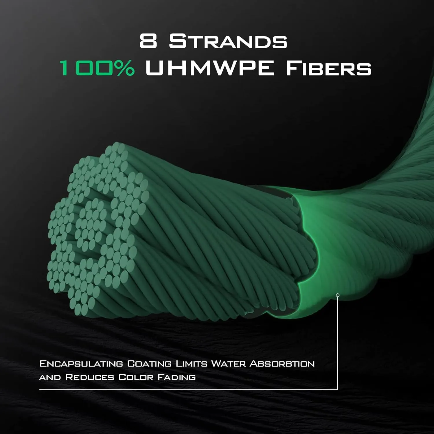 KastKing SuperPower Braided Fishing Line - Abrasion Resistant Braided Lines  Incredible Superline  Zero Stretch  Smaller Diameter  A Must-Have!