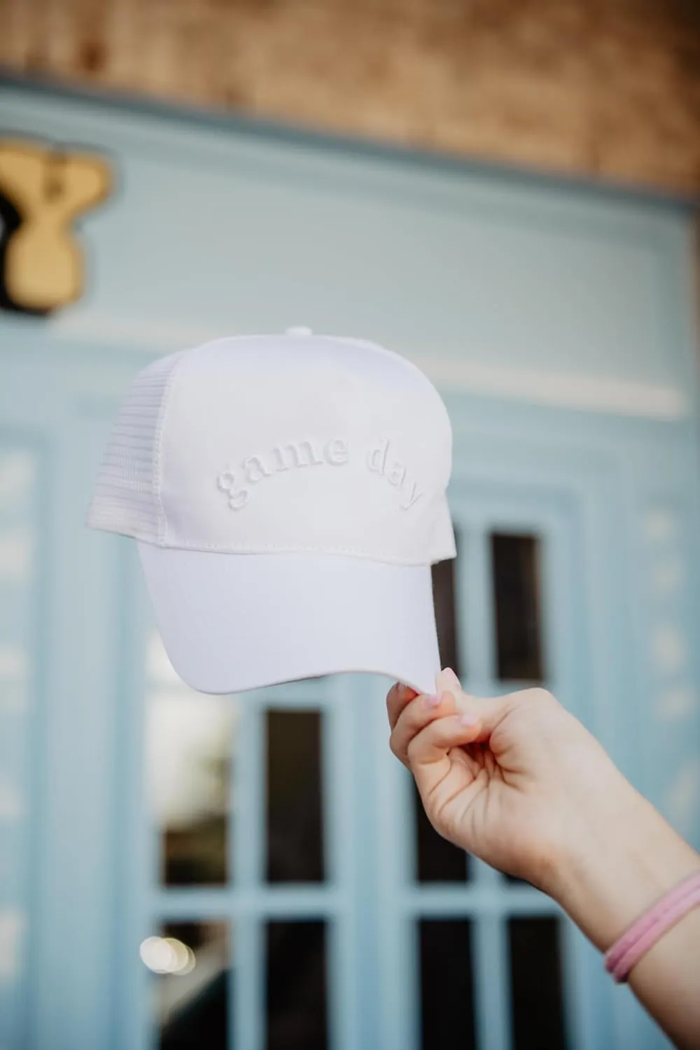 KATYDID 3-D Embroidered Trucker Hat