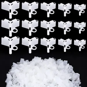 Leitee 300 Pcs Treble Hook Covers Assorted Sizes Fishing Hook Protector Bonnets Guard Safety Cap Protector, 5 Sizes