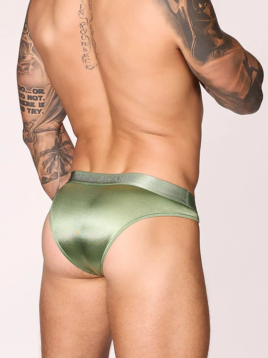 Luxe Satin Logo Brief