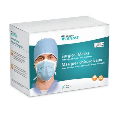 MedPro Defense Surgical Masks with Ties