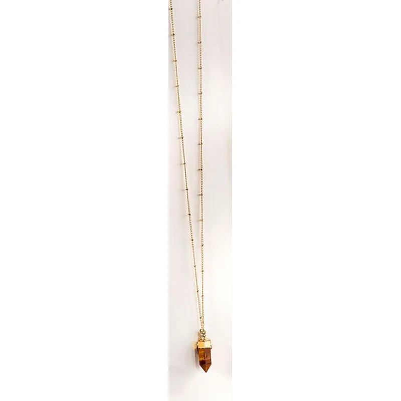 Pendulum Necklace with Chakra, 7 styles