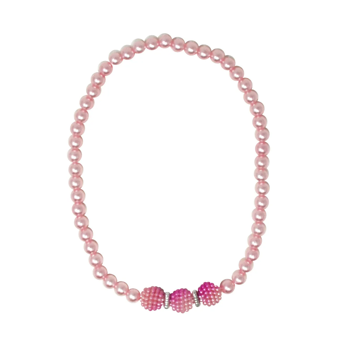 Pink Poppy Pearl Bubble Necklace Assorted Styles