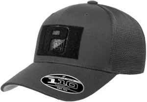 Pull Patch Curved Bill Flexfit   Snapback Trucker Hat | Tactical Cap | 2x3 Inch Loop Surface to Attach Morale Patches
