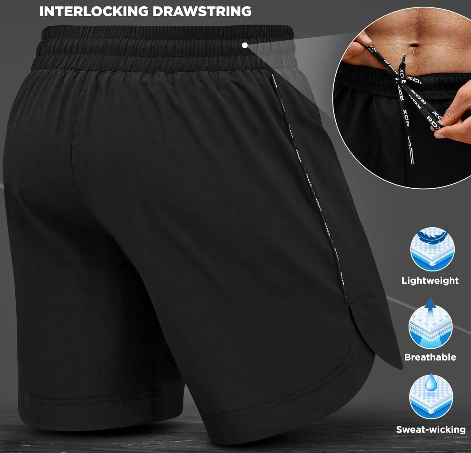 RDX MMA Shorts for Training & Kickboxing  Fighting Shorts for Martial Arts, Cage Fight, Muay Thai, BJJ, Boxing, Grappling