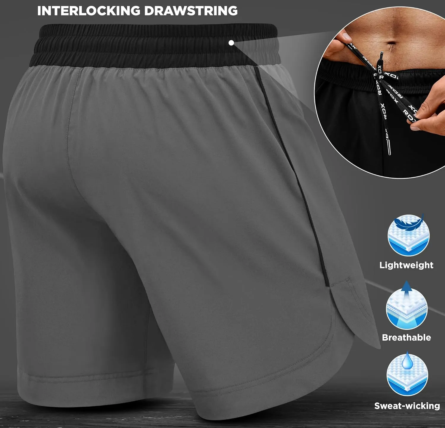 RDX MMA Shorts for Training & Kickboxing  Fighting Shorts for Martial Arts, Cage Fight, Muay Thai, BJJ, Boxing, Grappling