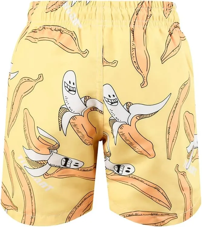SNOW DREAMS Boys Swim Trunks Quick Dry Swim Shorts Lightweight Bathing Suits Side Pocket