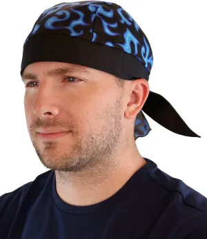 Sparkling EARTH - Skull Caps Doo Rags Do Rag Durag Headwrap Head Wraps Skullies - Made in The USA!