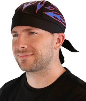 Sparkling EARTH - Skull Caps Doo Rags Do Rag Durag Headwrap Head Wraps Skullies - Made in The USA!