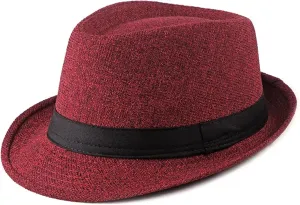 Spring Summer Wool Wedding Hat for Mid-Aged Men Jazz Hat