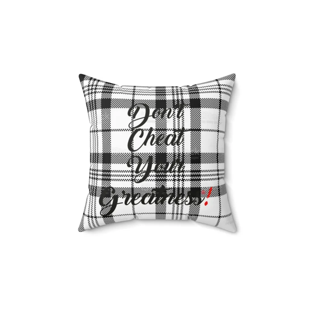 Spun Polyester Square Pillow