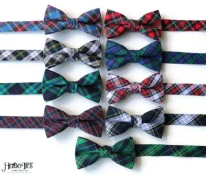 Tartan Plaid Bow Tie - Boys