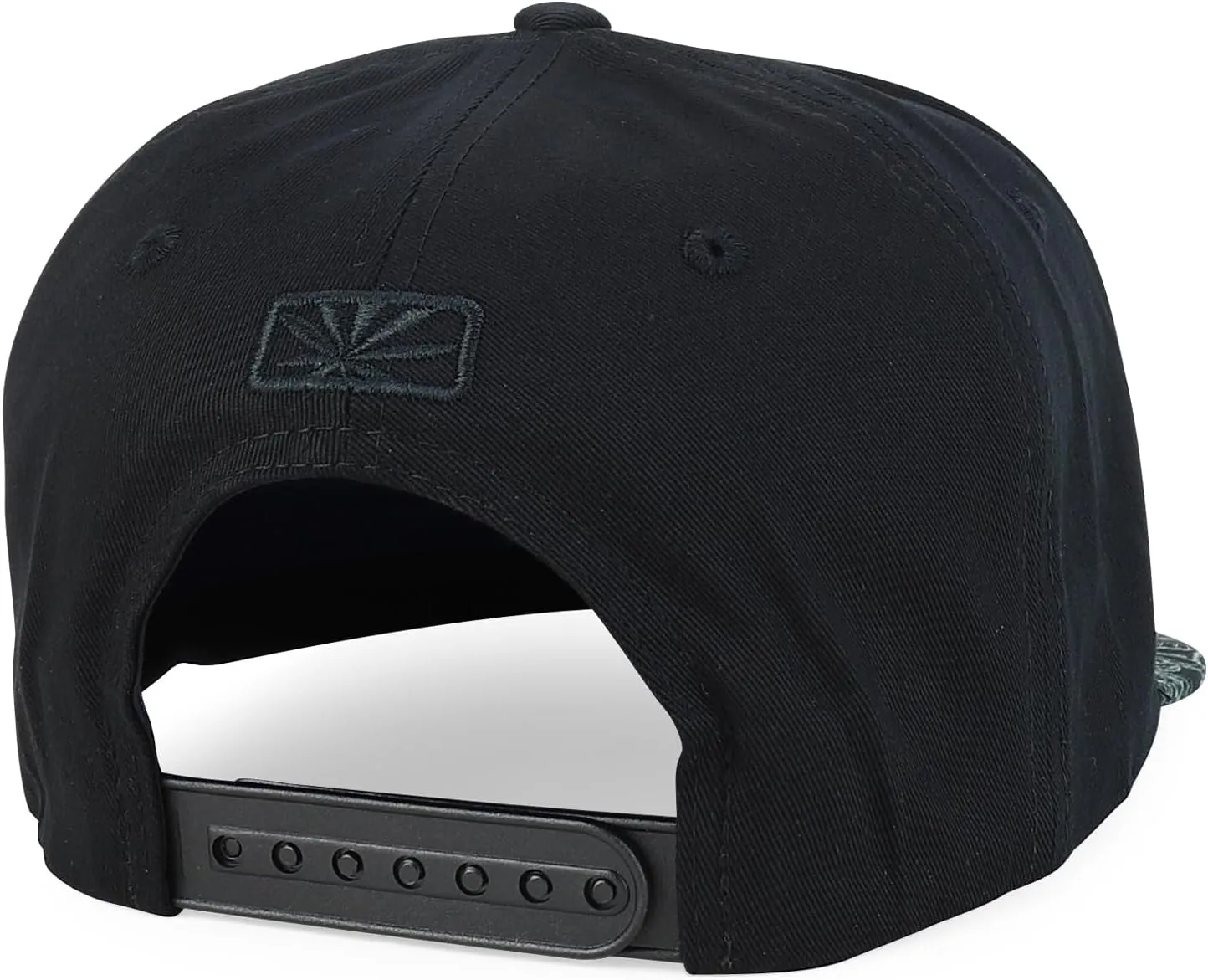 Trendy Apparel Shop Rasta Marijuana Leaf Weed 3D Embroidered Flat Bill Snapback Cap
