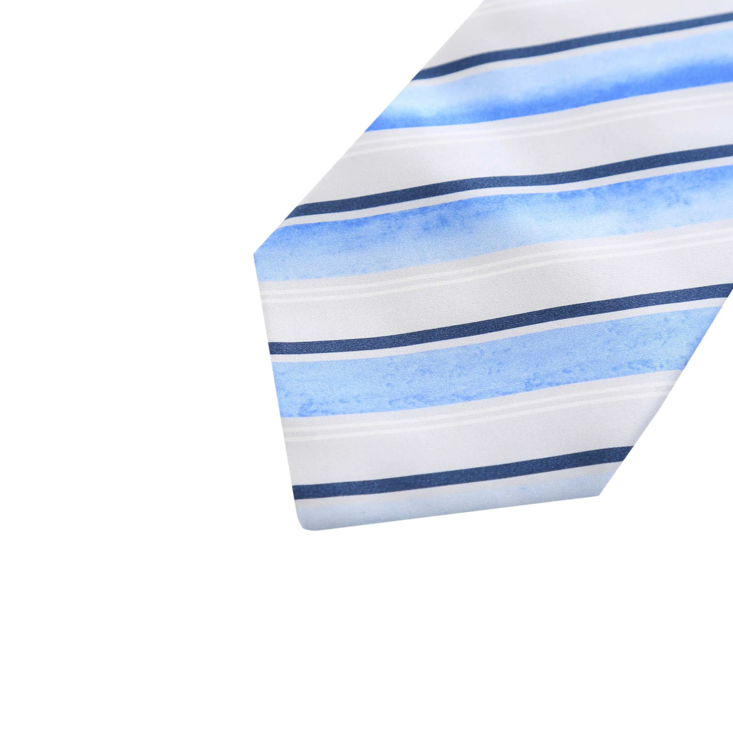 Vitaliano Pancaldi Stripe Tie in Blue