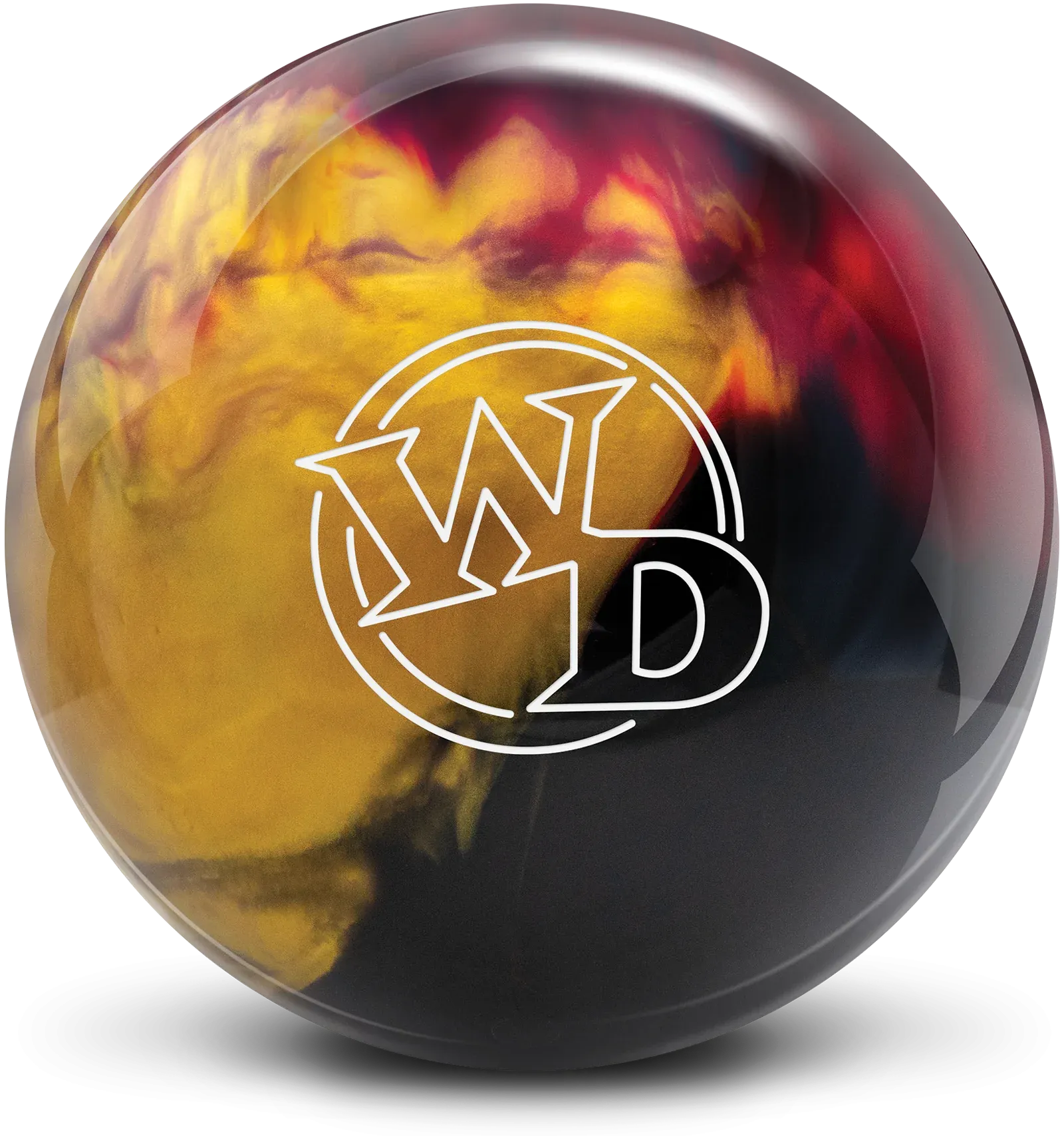 White Dot - Scarlet Gold Black
