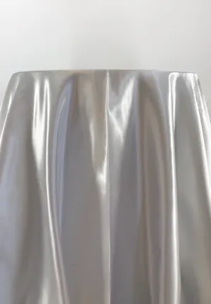 White Satin Tablecloths
