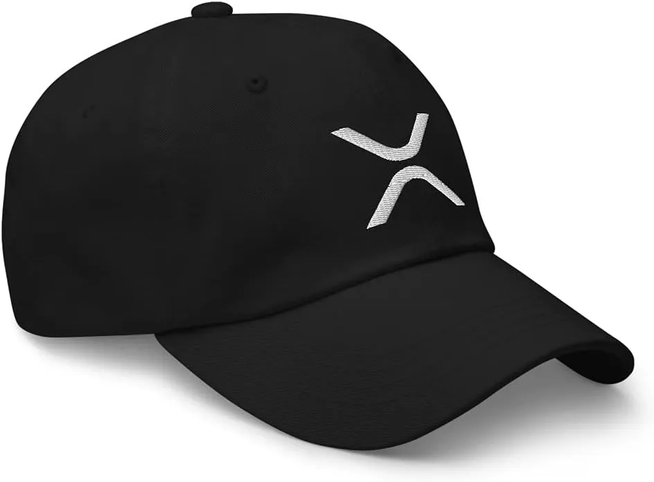 XRP Crypto Embroidered Dad hat Cryptocurrency Baseball Cap