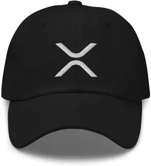 XRP Crypto Embroidered Dad hat Cryptocurrency Baseball Cap